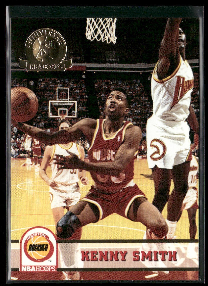 Kenny Smith Player Lot Bundle 10 Basketball Cards KS002 Rockets back