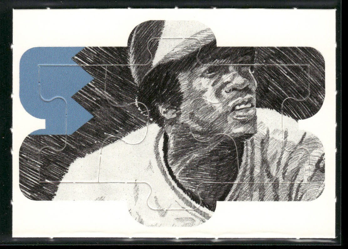 Puzzle Piece Lot Bundle 10 Different Baseball Cards P001 back