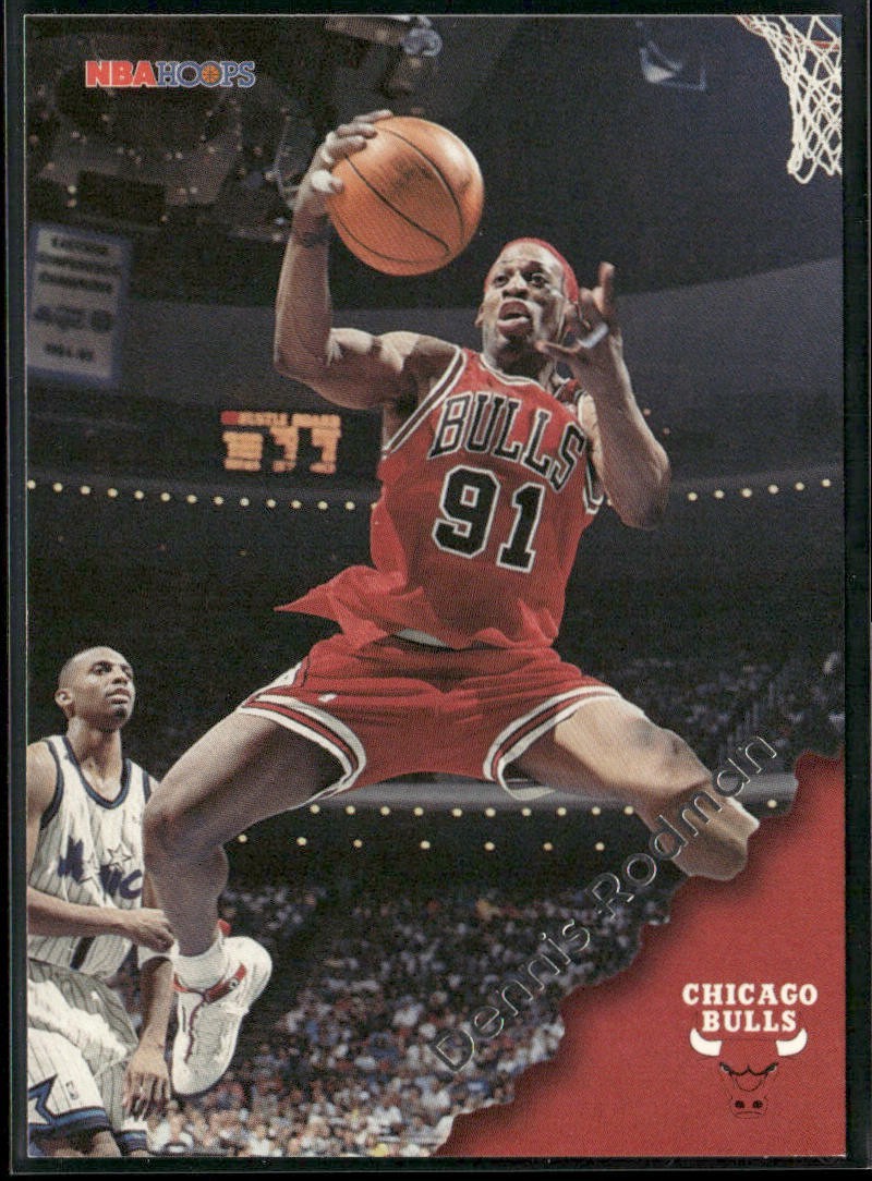 Dennis Rodman Player Lot Bundle 10 Basketball Cards DR001 Spurs Pistons Bulls back