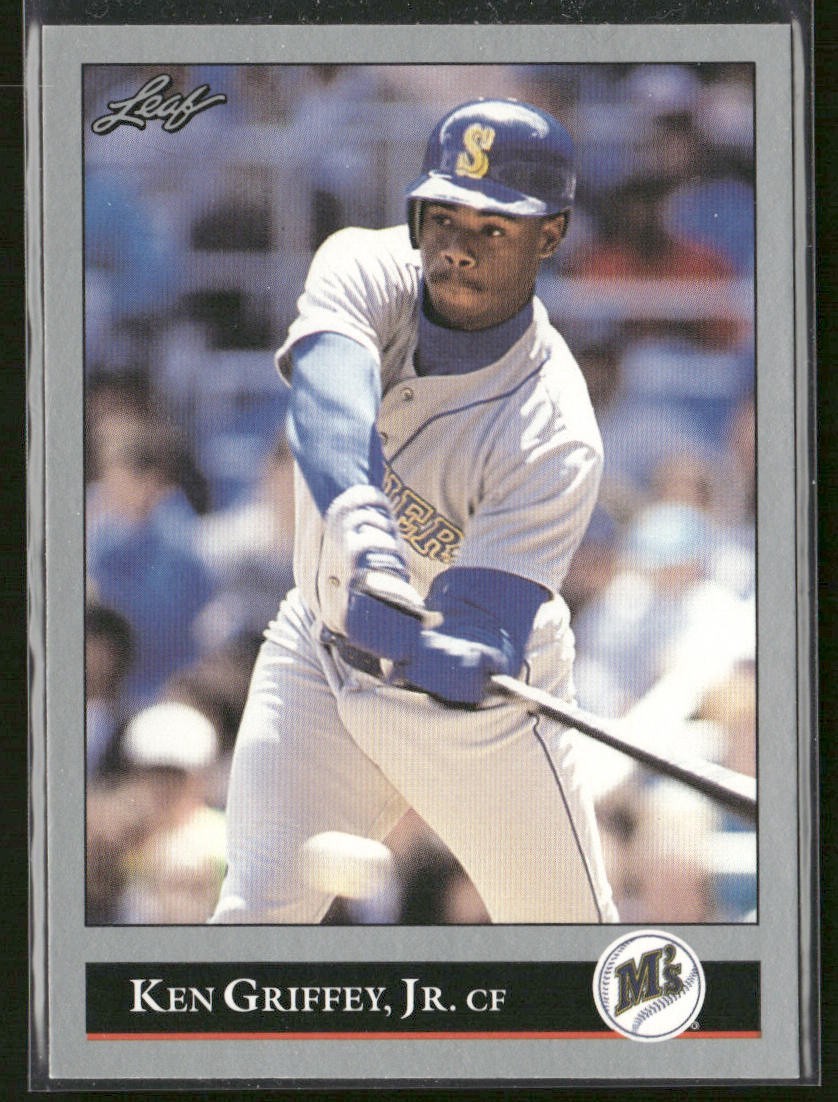 Ken Griffey Jr. Player Lot Bundle 10 Different Baseball Cards KGJ001 Mariners back