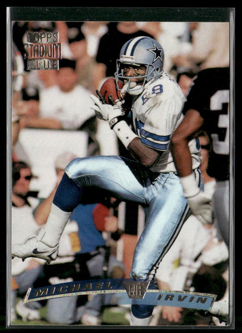 Michael Irvin Player Lot Bundle 10 Different Football Cards MI002 Cowboys back