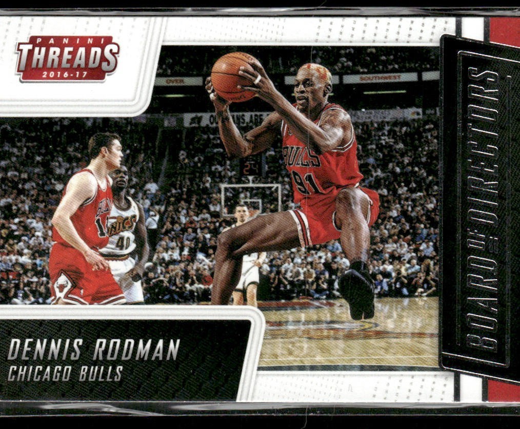 Dennis Rodman Player Lot Bundle 10 Basketball Cards DR001 Spurs Pistons Bulls back