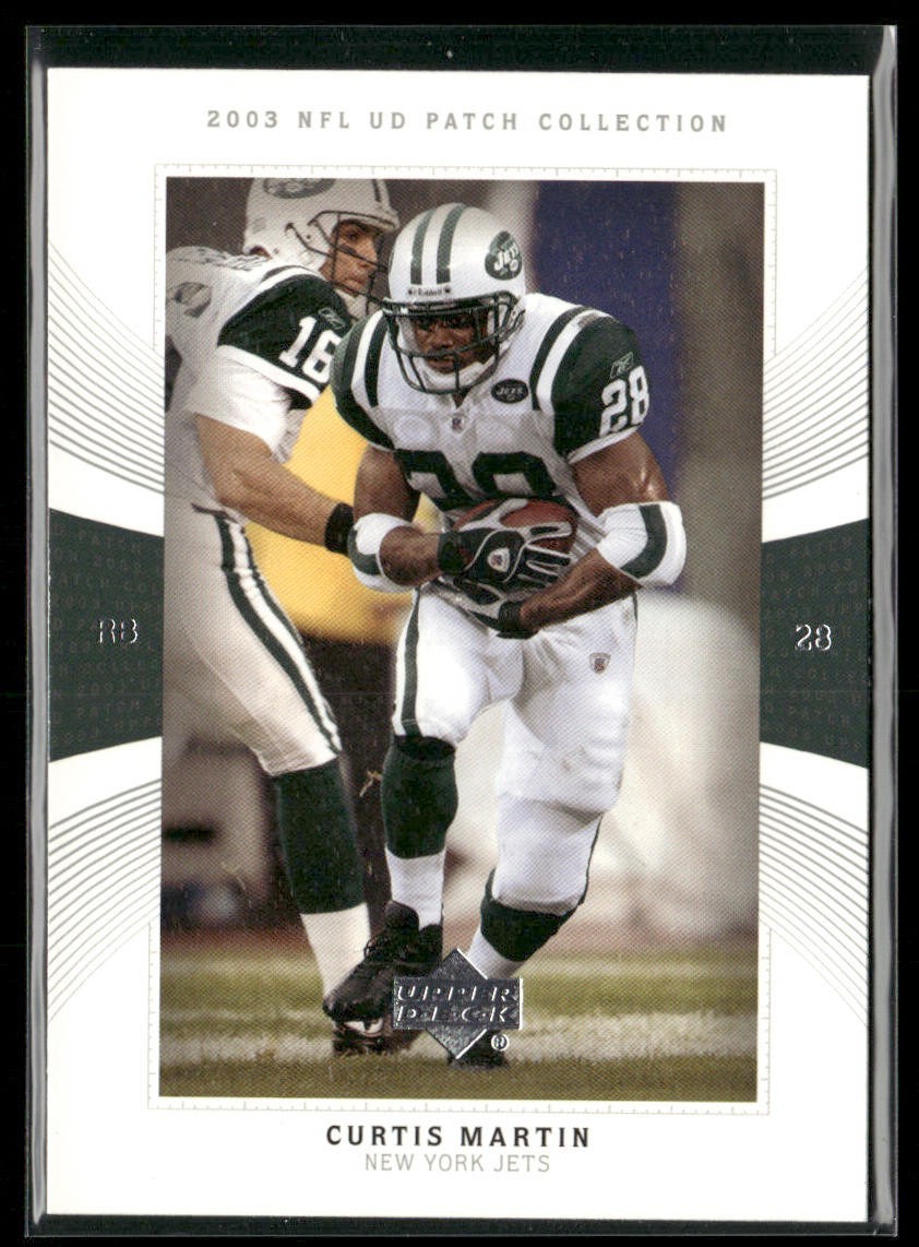 Curtis Martin Player Lot Bundle 10 Different Football Cards CM002 1 RC back