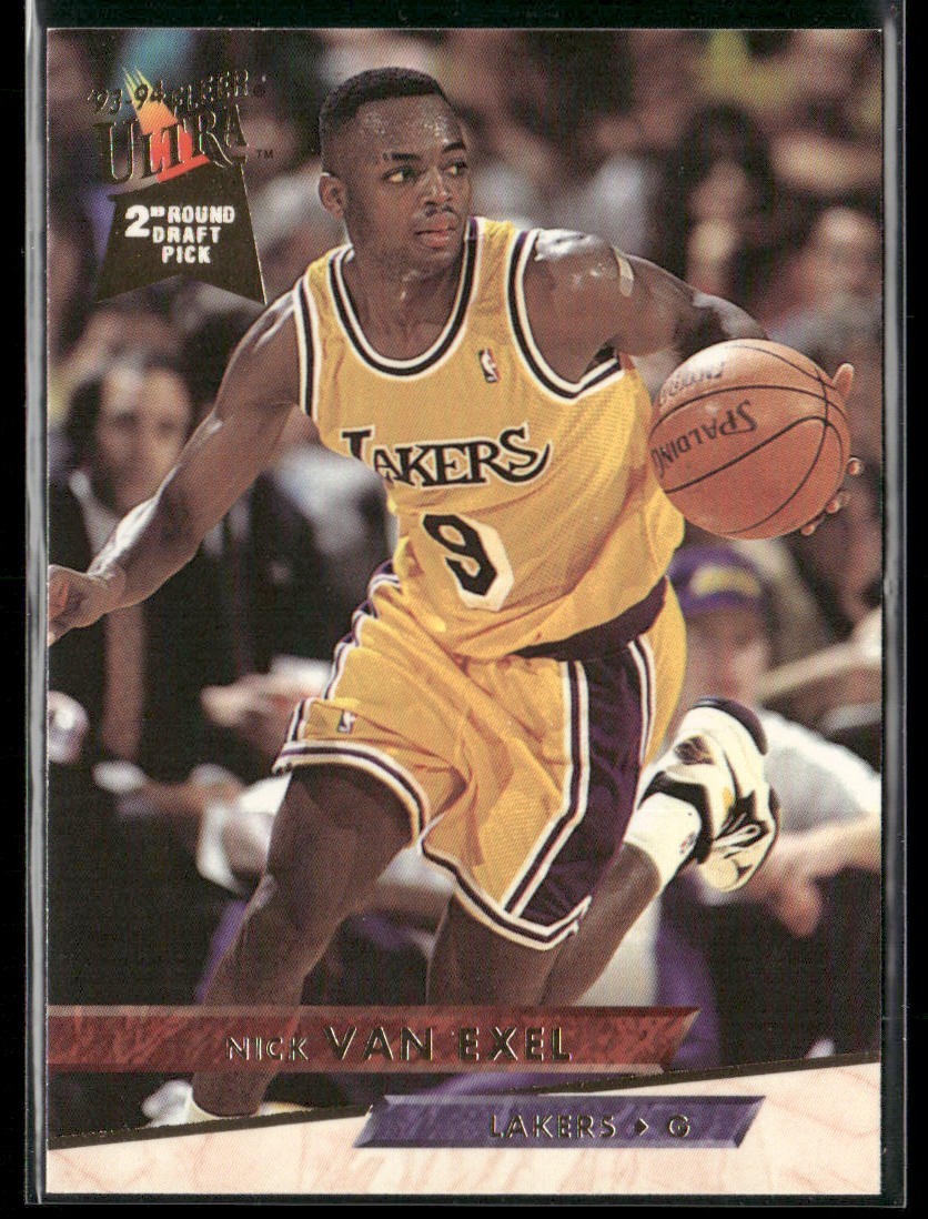 Nick Van Exel Player Lot Bundle 10 Basketball Cards NVE002 Lakers 2 RC's back