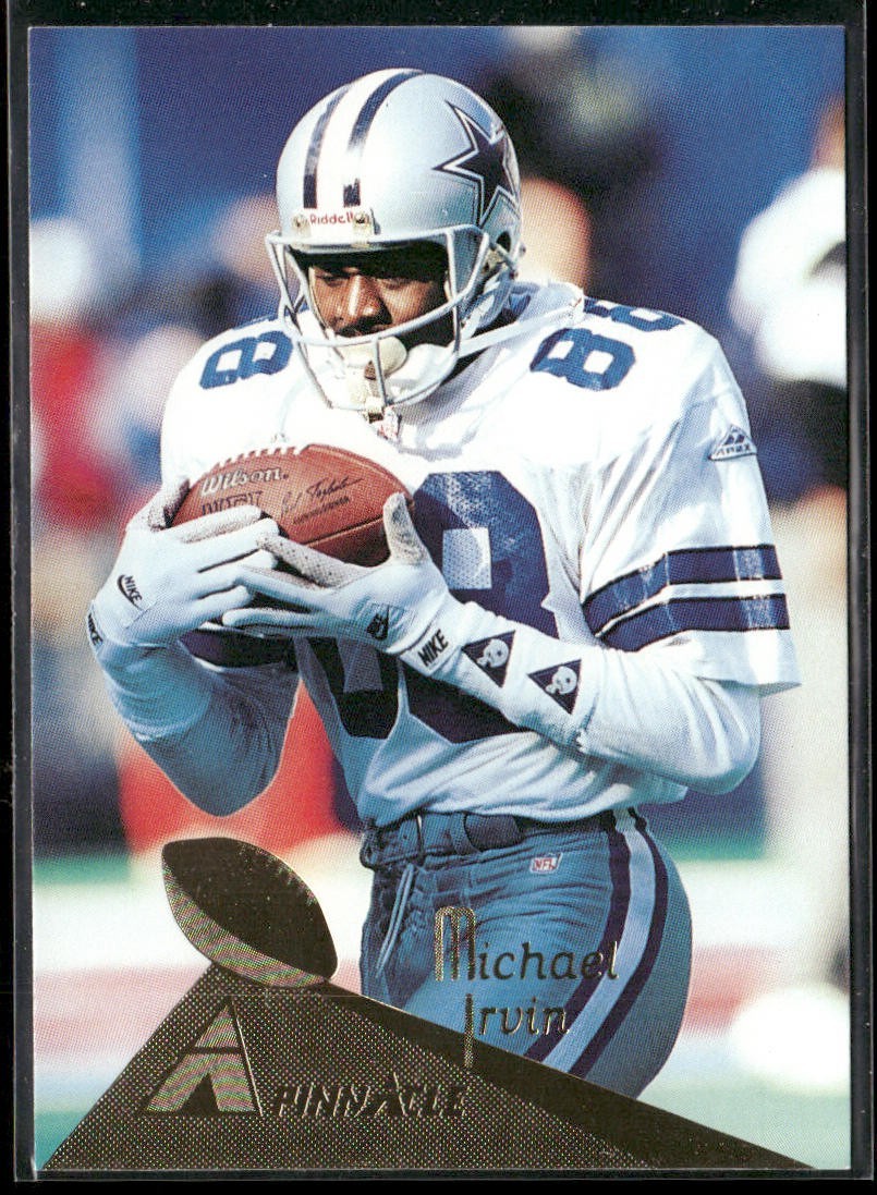Michael Irvin Player Lot Bundle 10 Different Football Cards MI001 Cowboys back