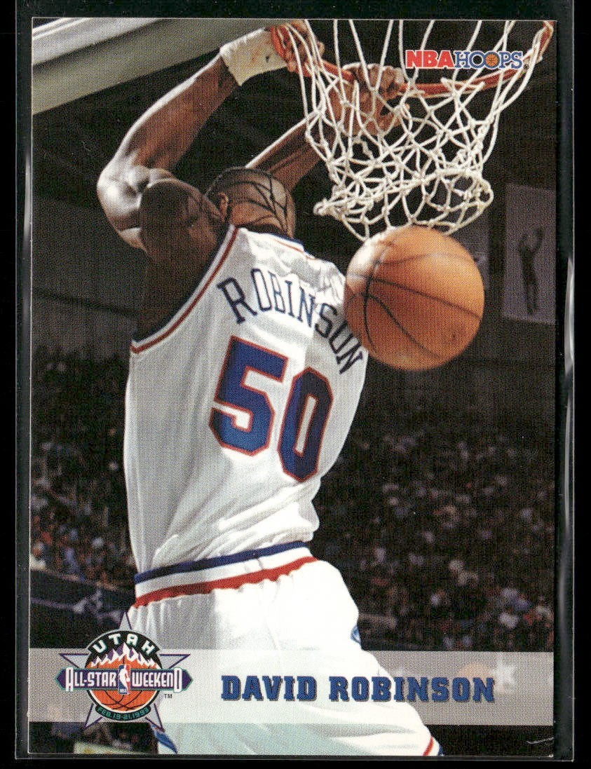 David Robinson Player Lot Bundle 10 Basketball Cards DR001 Spurs back