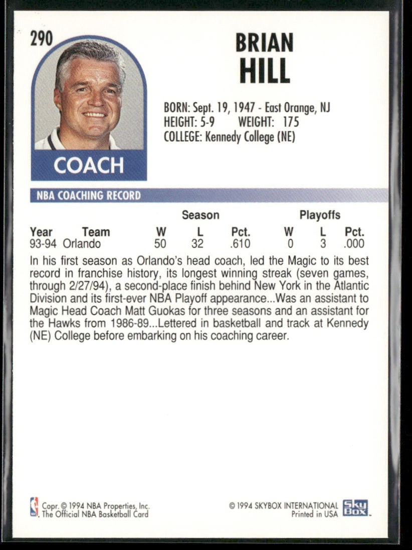 NBA Coaches Lot Bundle 10 Basketball Cards C023 Various Teams back