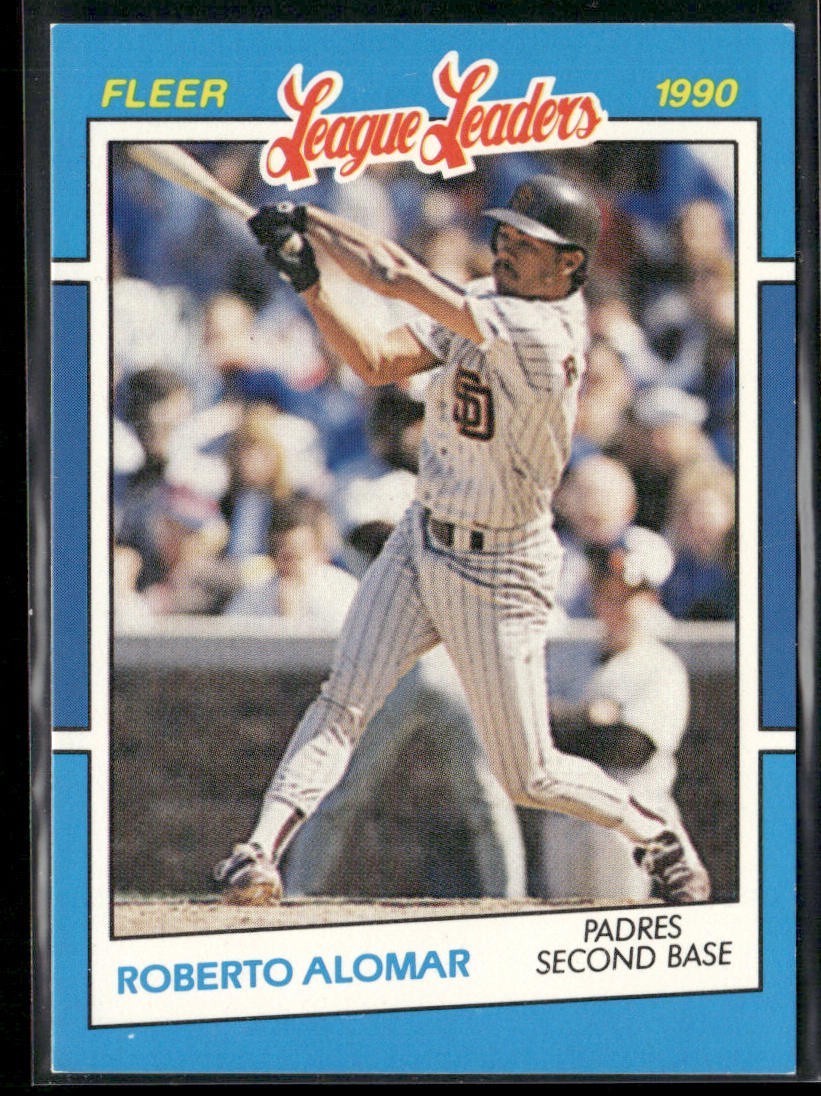 Roberto Alomar Lot Bundle 10 Different Baseball Cards RA001 Blue Jays Padres back