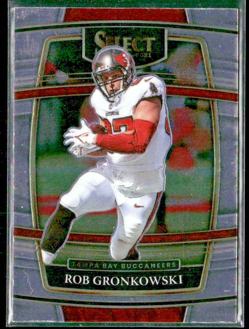 Rob Gronkowski Player Lot Bundle 10 Different Football Cards RG002 front