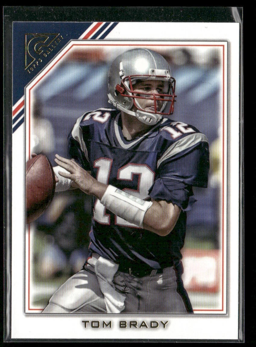 Tom Brady Player Lot Bundle 10 Different Football Cards TB001 Patriots back
