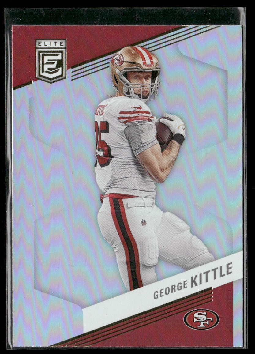 George Kittle Player Lot Bundle 9 Different Football Cards GK001 49ers back