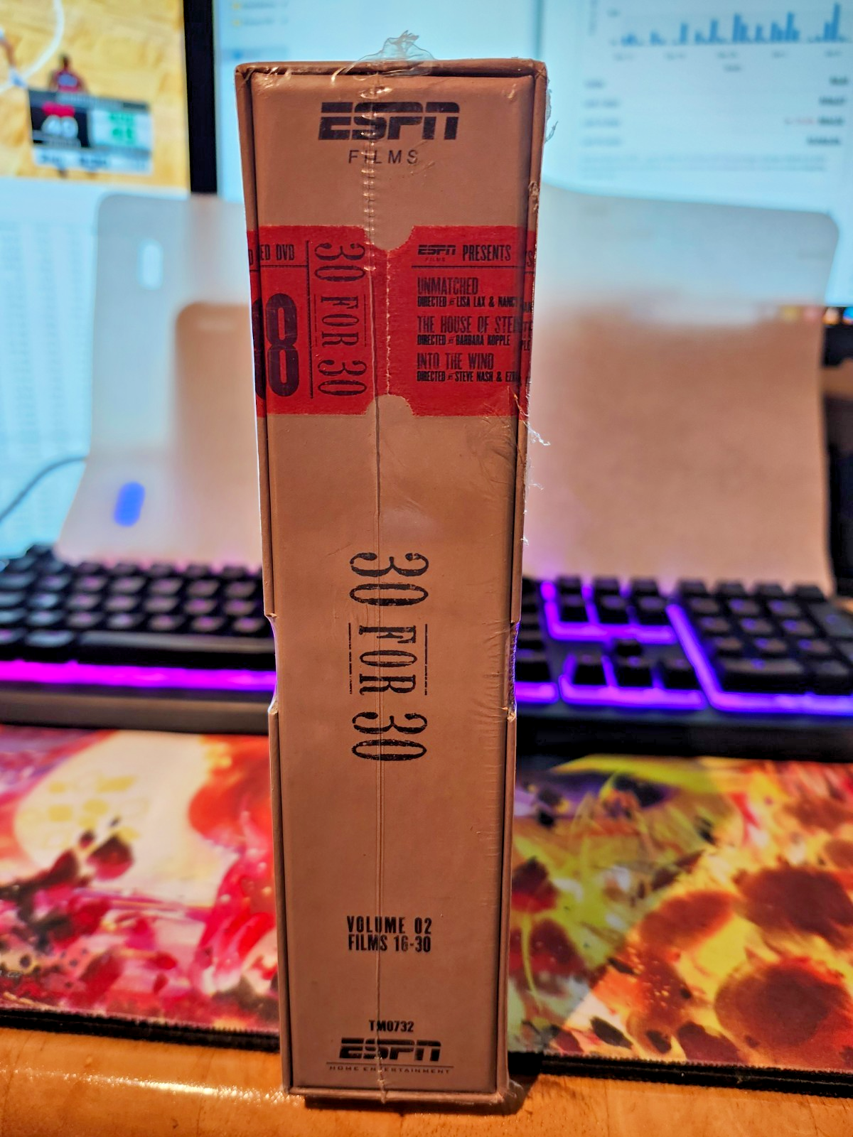 ESPN 30 for 30 Gift Set Collection | Volumes 1 & 2 DVD | Factory Sealed back