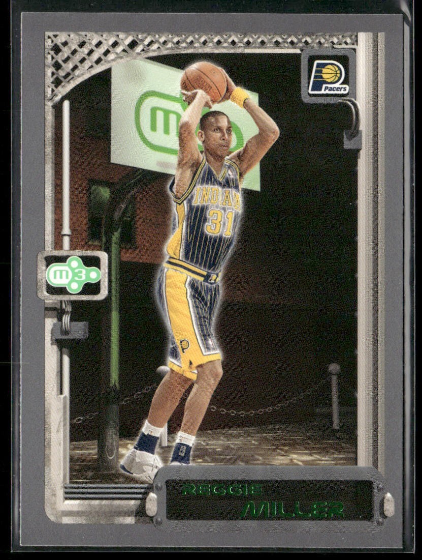 Reggie Miller Player Lot Bundle 10 Basketball Cards RM001 Pacers back