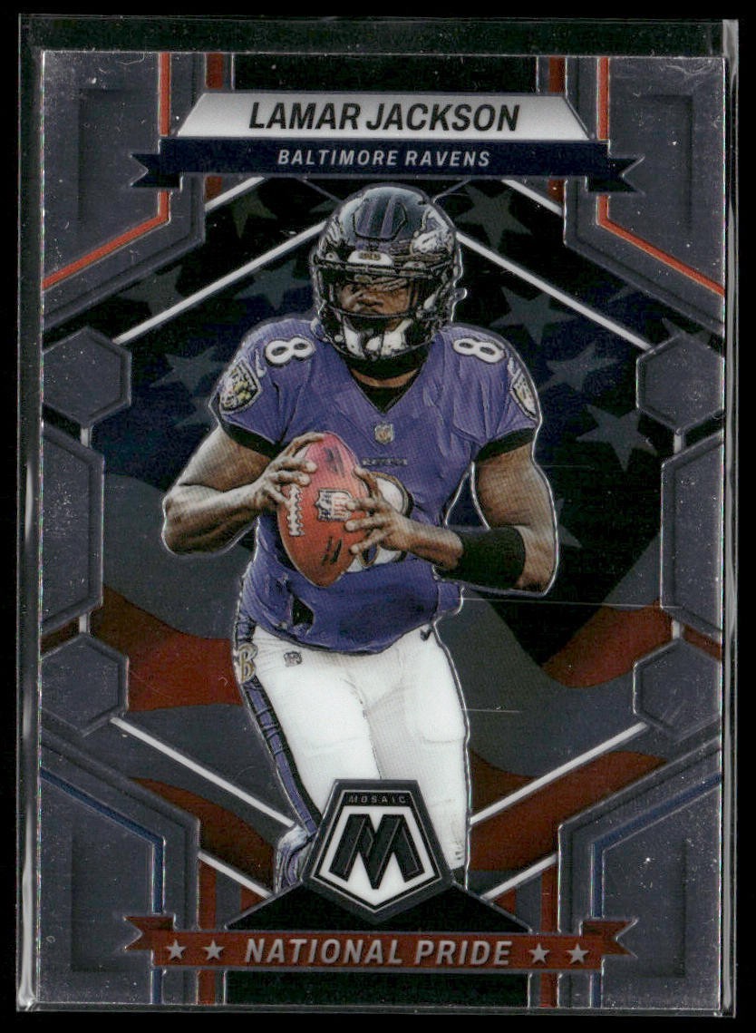 Lamar Jackson Player Lot Bundle 10 Different Football Cards LJ001 Ravens back