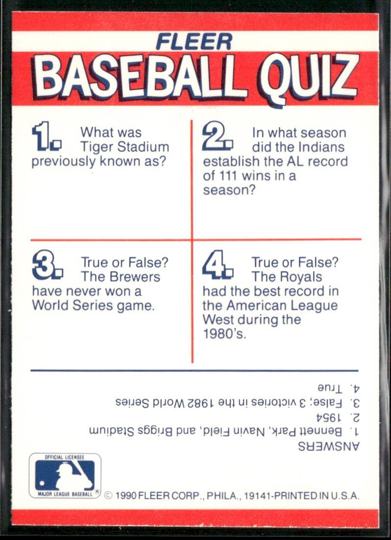 Baseball Teams Lot Bundle 10 Different Baseball Cards T005 back