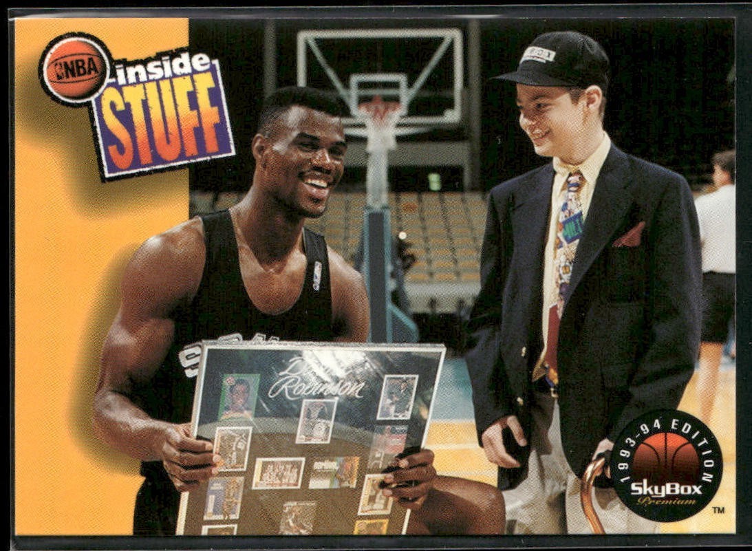 David Robinson Player Lot Bundle 10 Basketball Cards DR001 Spurs back