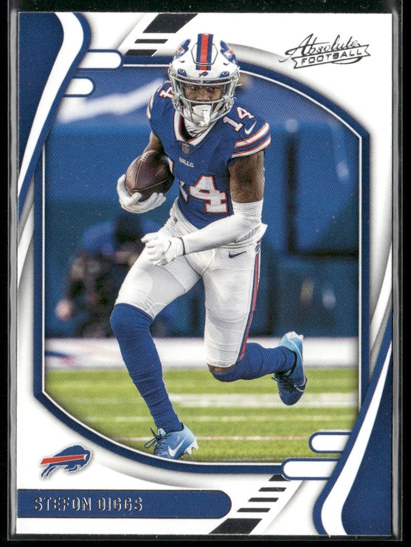 Stefon Diggs Player Lot Bundle 10 Different Football Cards SD003 Bills Vikings back