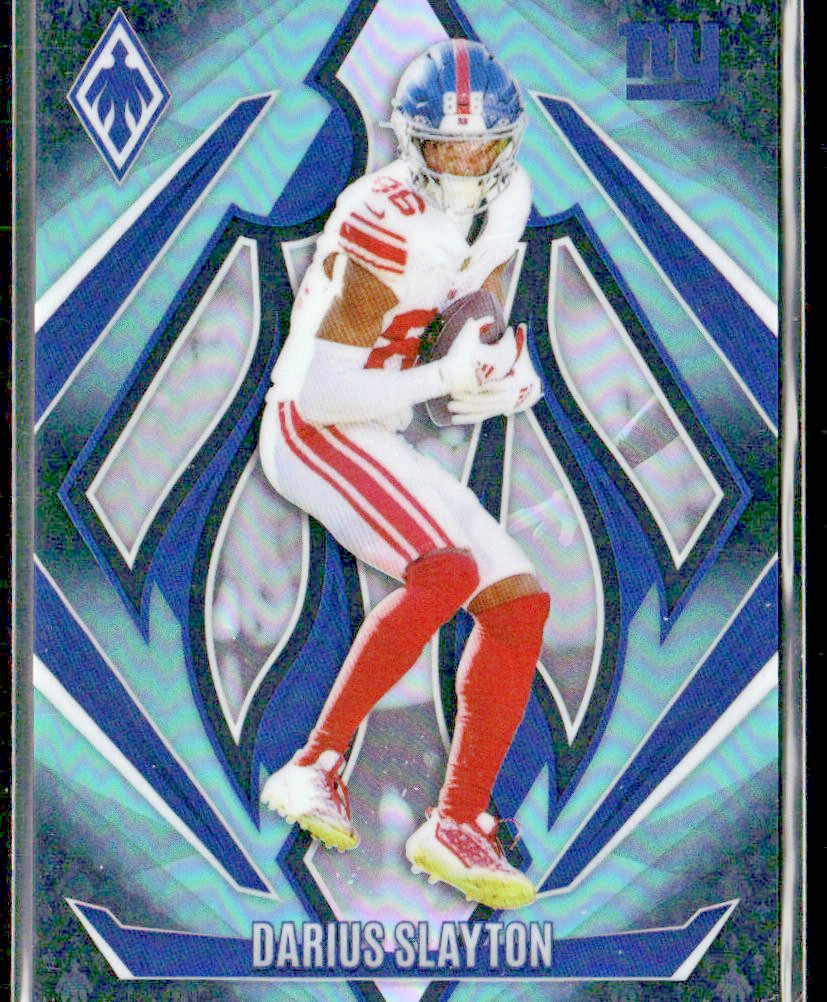 Darius Slayton 2024 Panini Phoenix Teal Fade #34 /72 New York Giants front