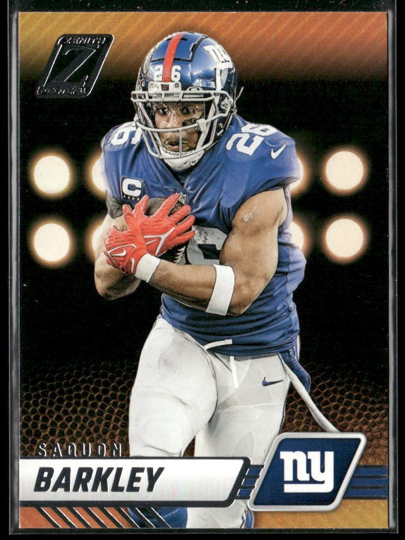 Saquon Barkley Player Lot Bundle 10 Different Football Cards SB003 Giants back