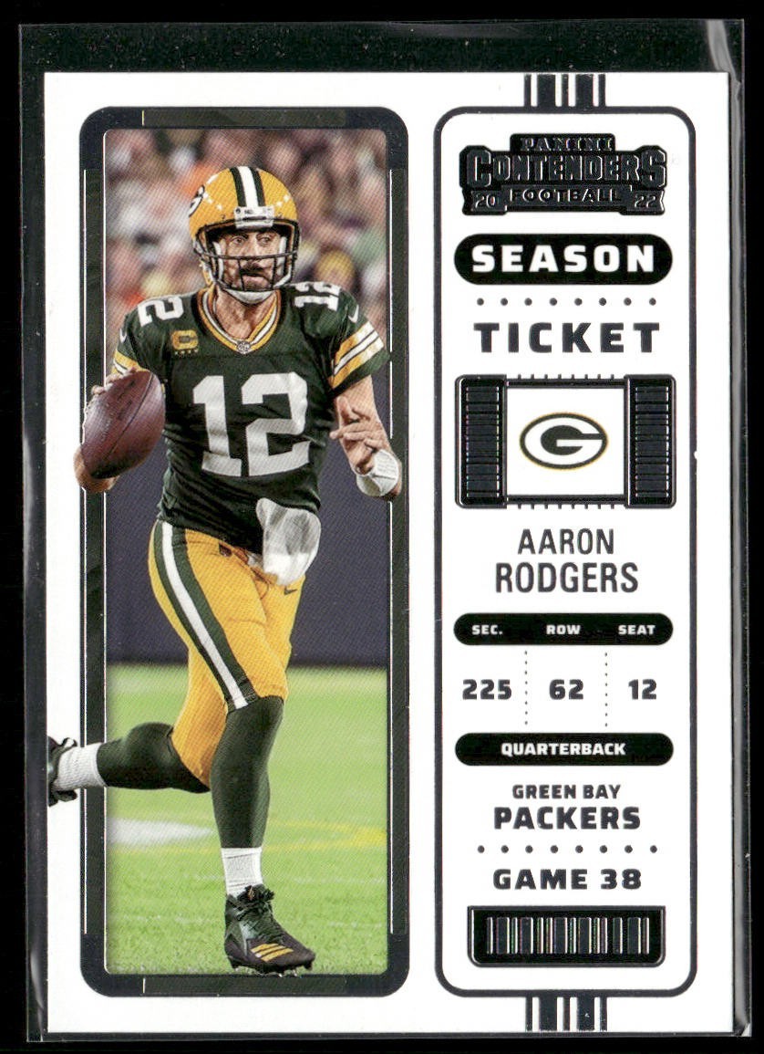 Aaron Rodgers Player Lot Bundle 10 Different Football Cards AR003 Packers Jets back