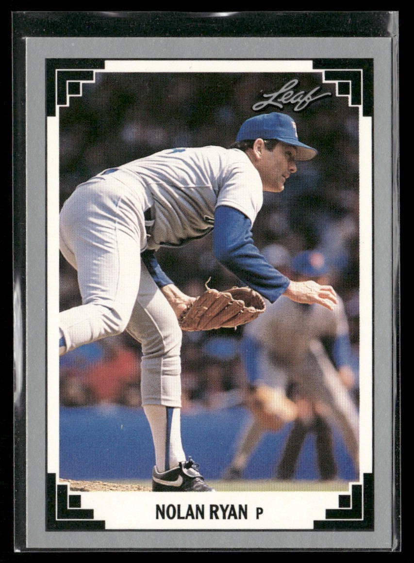Nolan Ryan Player Lot Bundle 10 Different Baseball Cards NR003 Rangers back