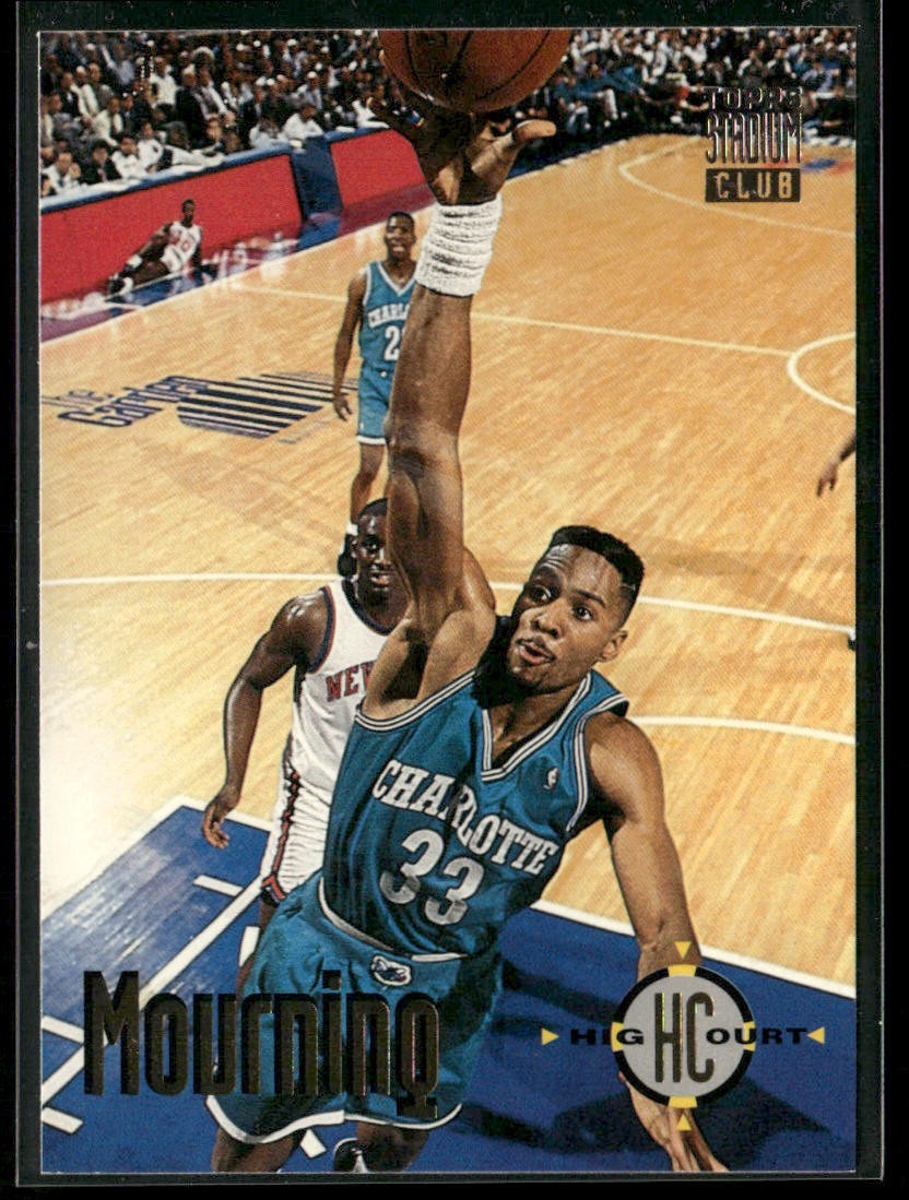 Alonzo Mourning Player Lot Bundle 10 Different Basketball Cards AM002 Heat back