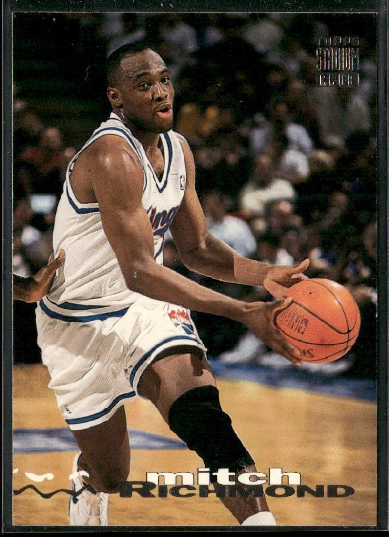 Mitch Richmond Player Lot Bundle 10 Basketball Cards MR003 Kings back