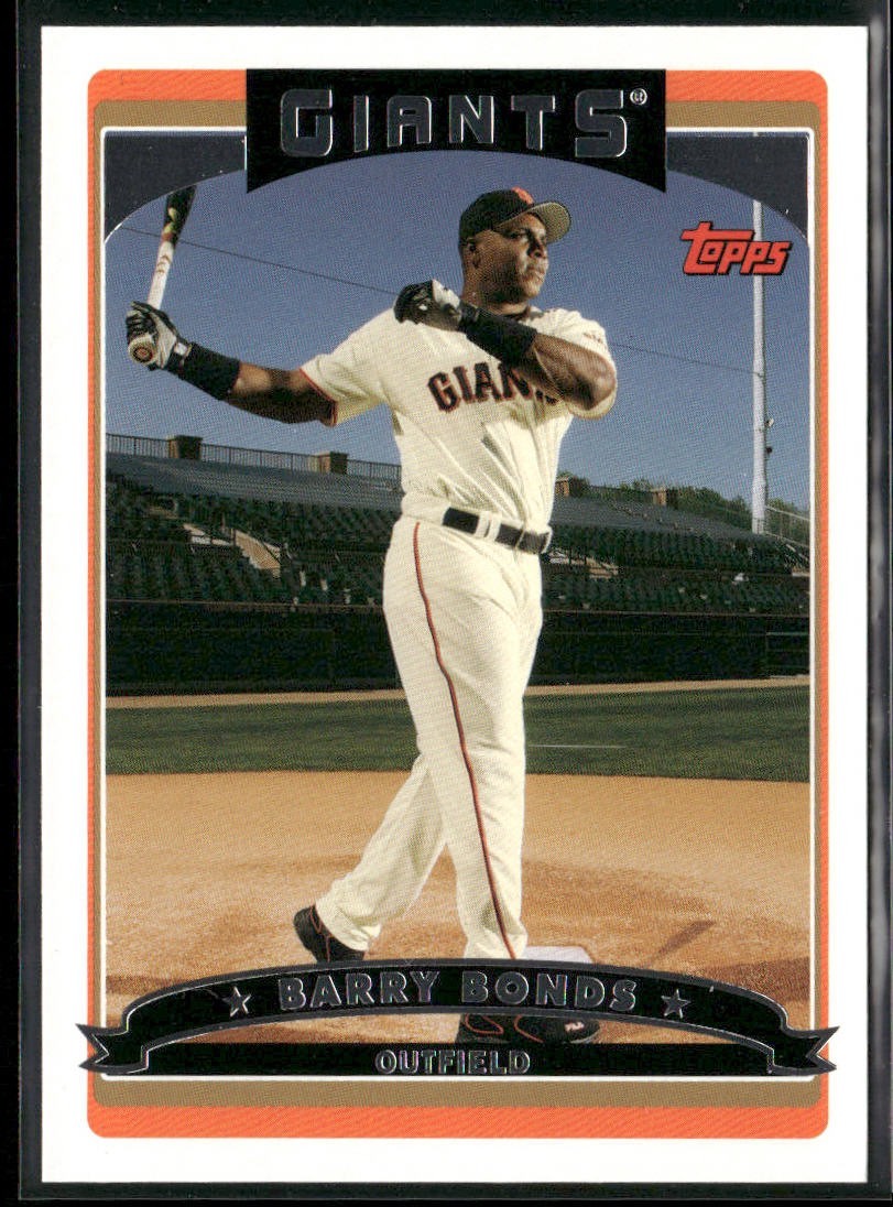 Barry Bonds Player Lot Bundle 10 Different Baseball Cards BB004 Giants Pirates back