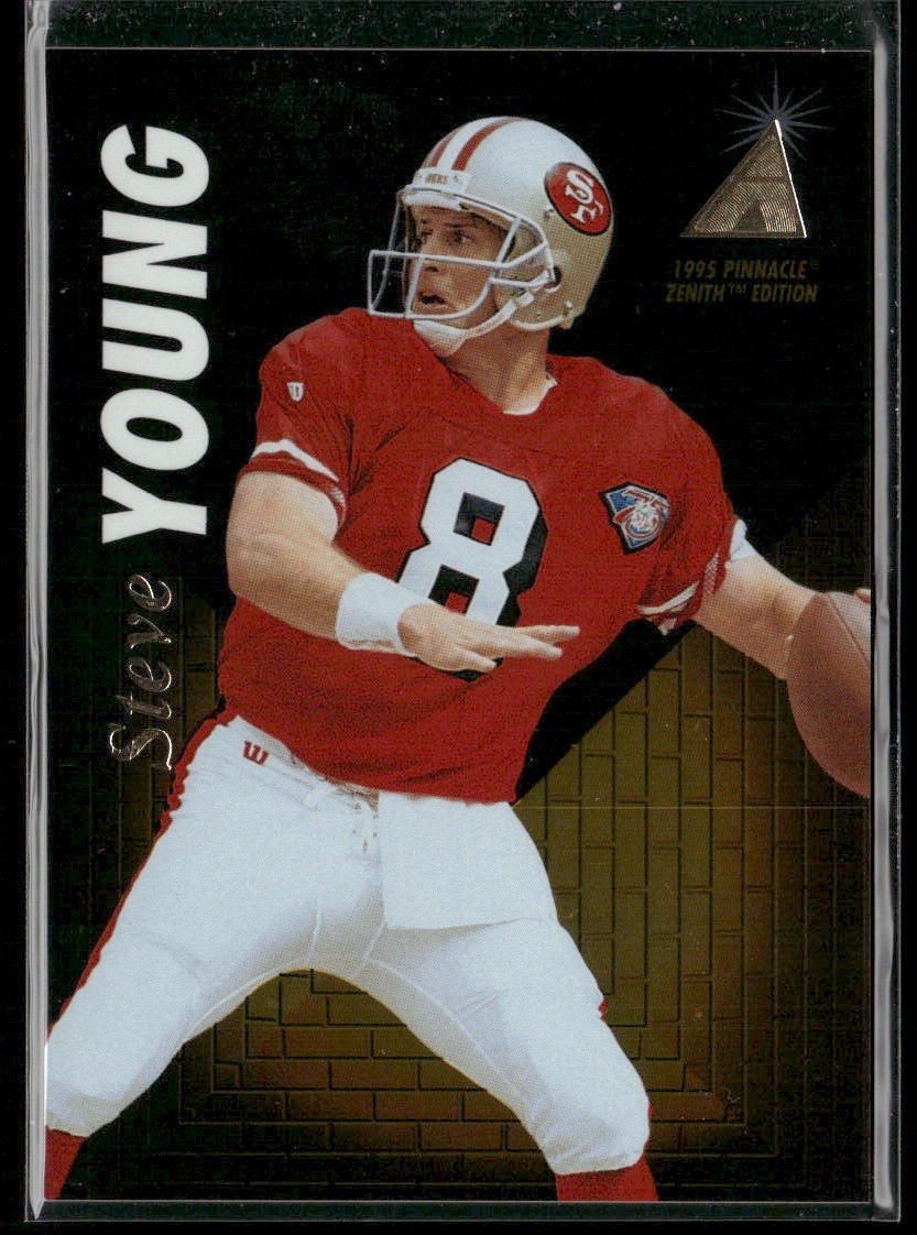Steve Young Player Lot Bundle 10 Different Football Cards SY007 49ers back