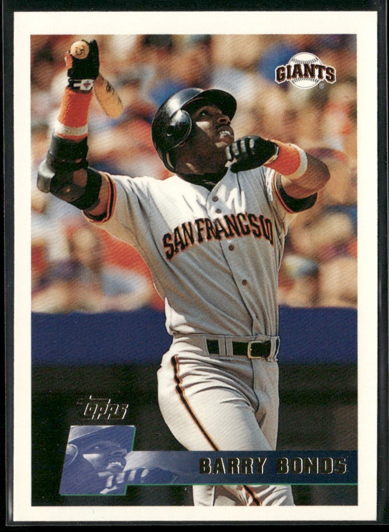 Barry Bonds Player Lot Bundle 10 Different Baseball Cards BB003 Giants Pirates front