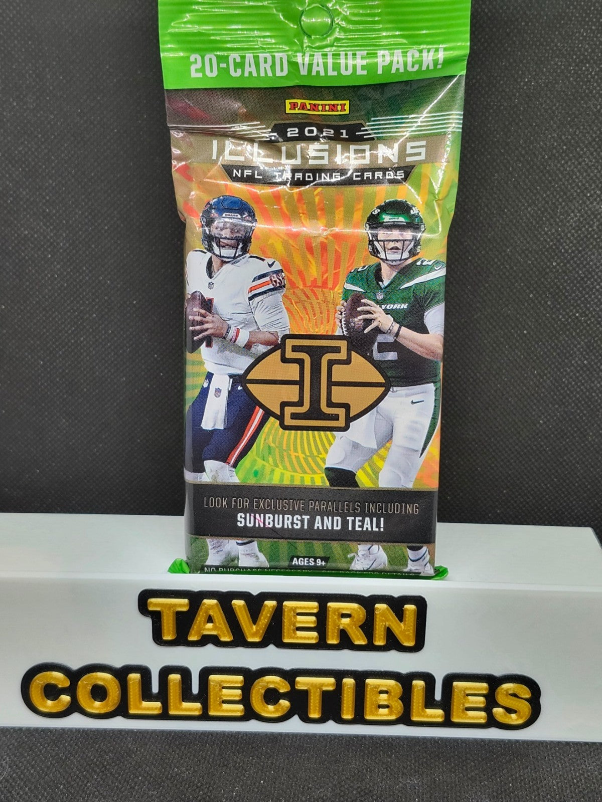 2021 Panini Illusions NFL Fat Pack  FACTORY SEALED Value Pack Football Cards front
