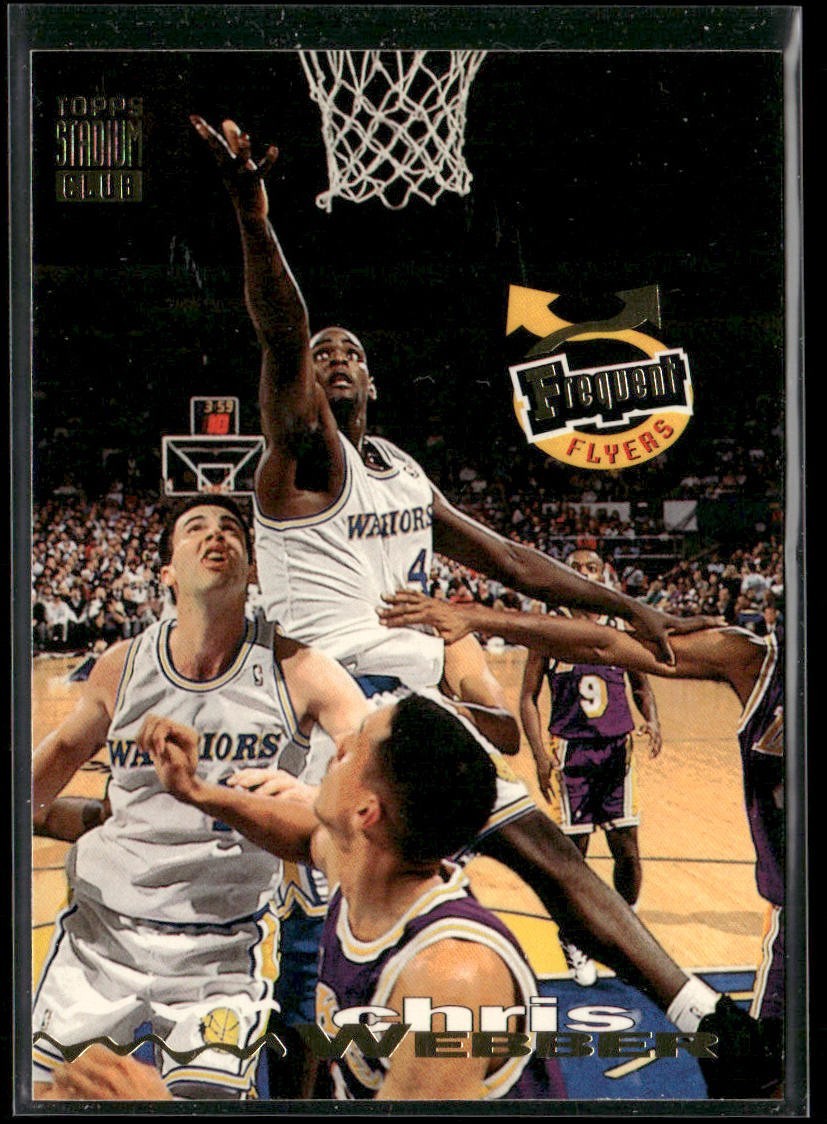 Chris Webber Player Lot Bundle 10 Basketball Cards CW001 Warriors 1 RC back