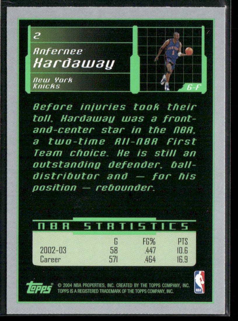Anfernee "Penny" Hardaway Player Lot Bundle 10 Basketball Cards AH003 1 RC Magic back