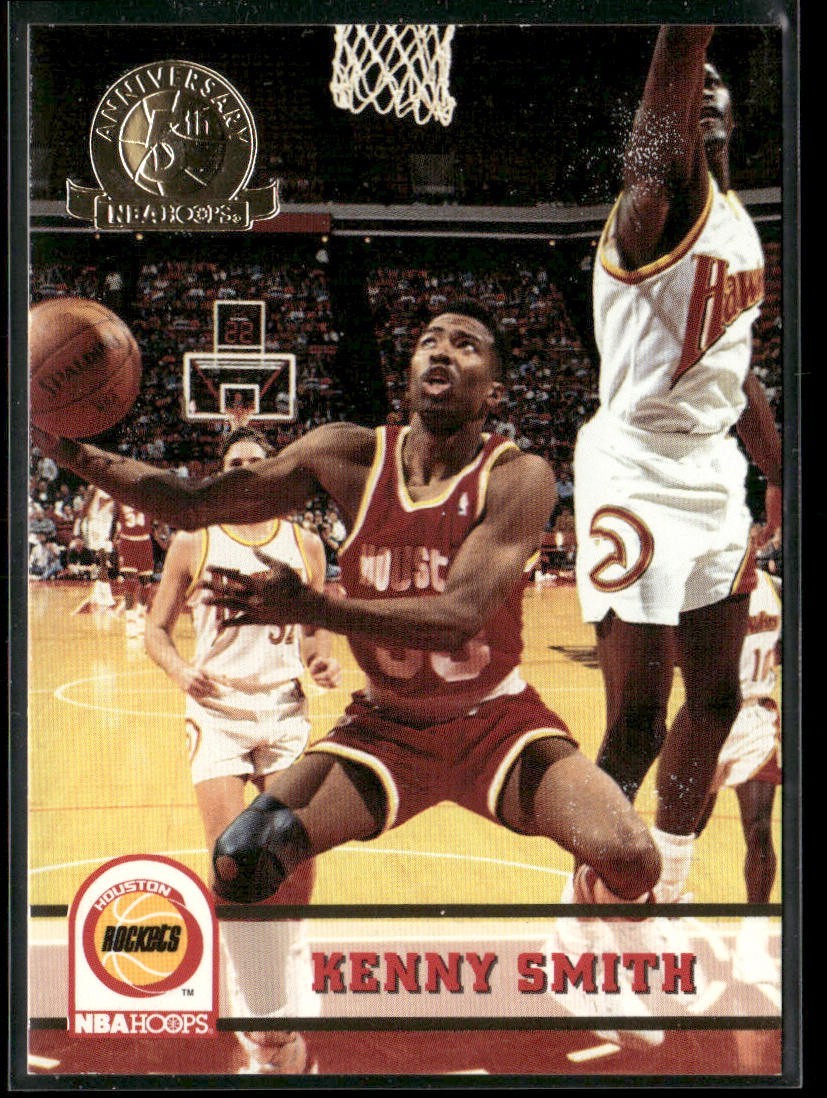 Kenny Smith Player Lot Bundle 10 Basketball Cards KS001 Rockets back