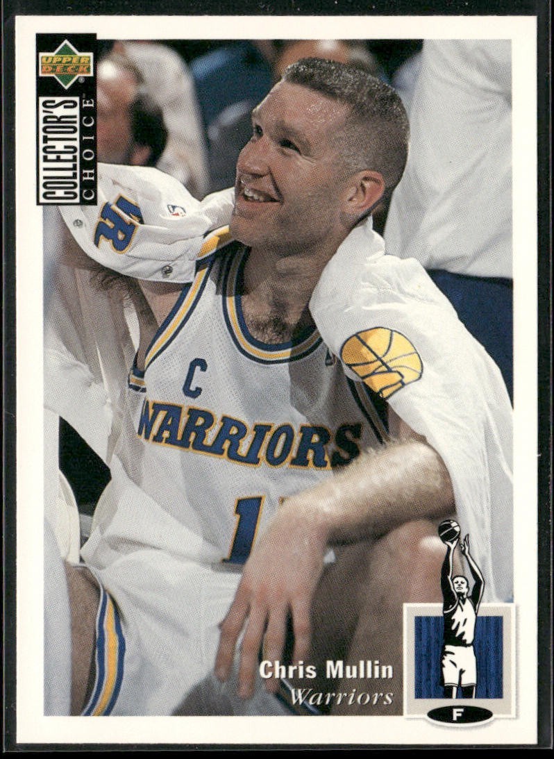 Chris Mullin Player Lot Bundle 10 Basketball Cards CM002 Warriors back