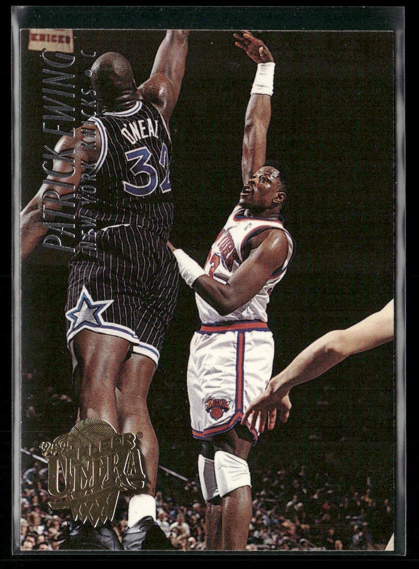 Patrick Ewing Player Lot Bundle 10 Basketball Cards PE002 New York Knicks back