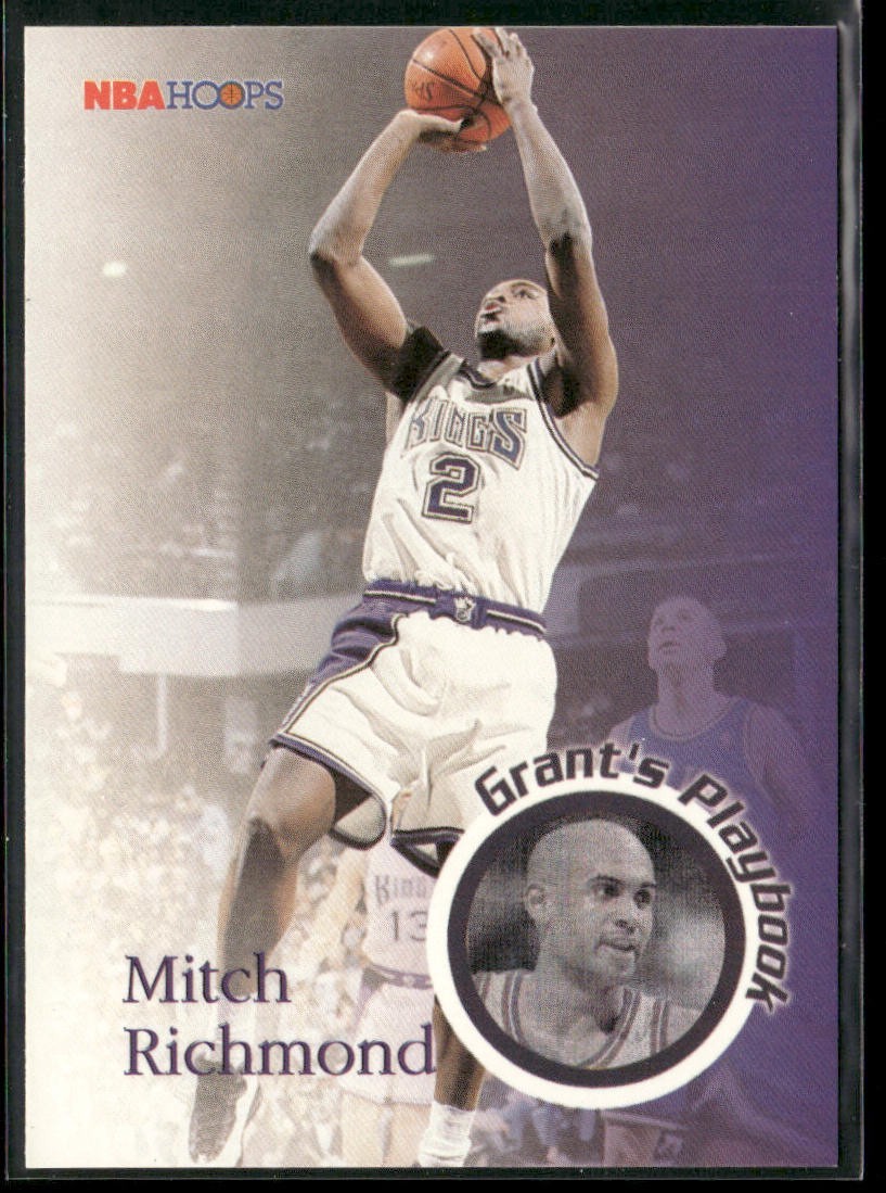 Mitch Richmond Player Lot Bundle 10 Basketball Cards MR003 Kings back