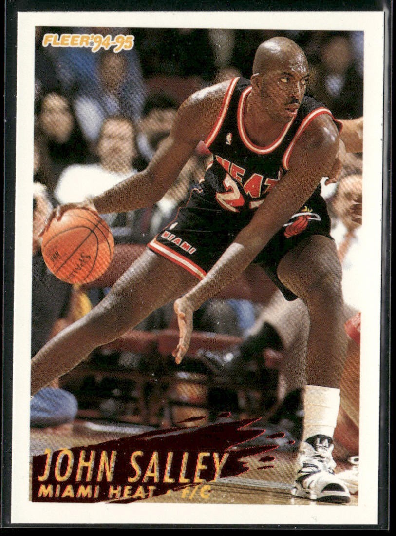 John Salley Player Lot Bundle 10 Basketball Cards JS002 Heat Pistons back