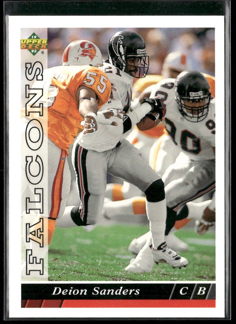 Deion Sanders Player Lot Bundle 10 Different Football Cards DS002 Falcons 49ers back