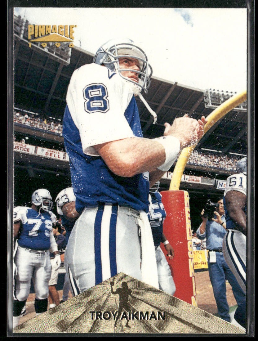 Troy Aikman Player Lot Bundle 10 Different Football Cards TA001 Cowboys back