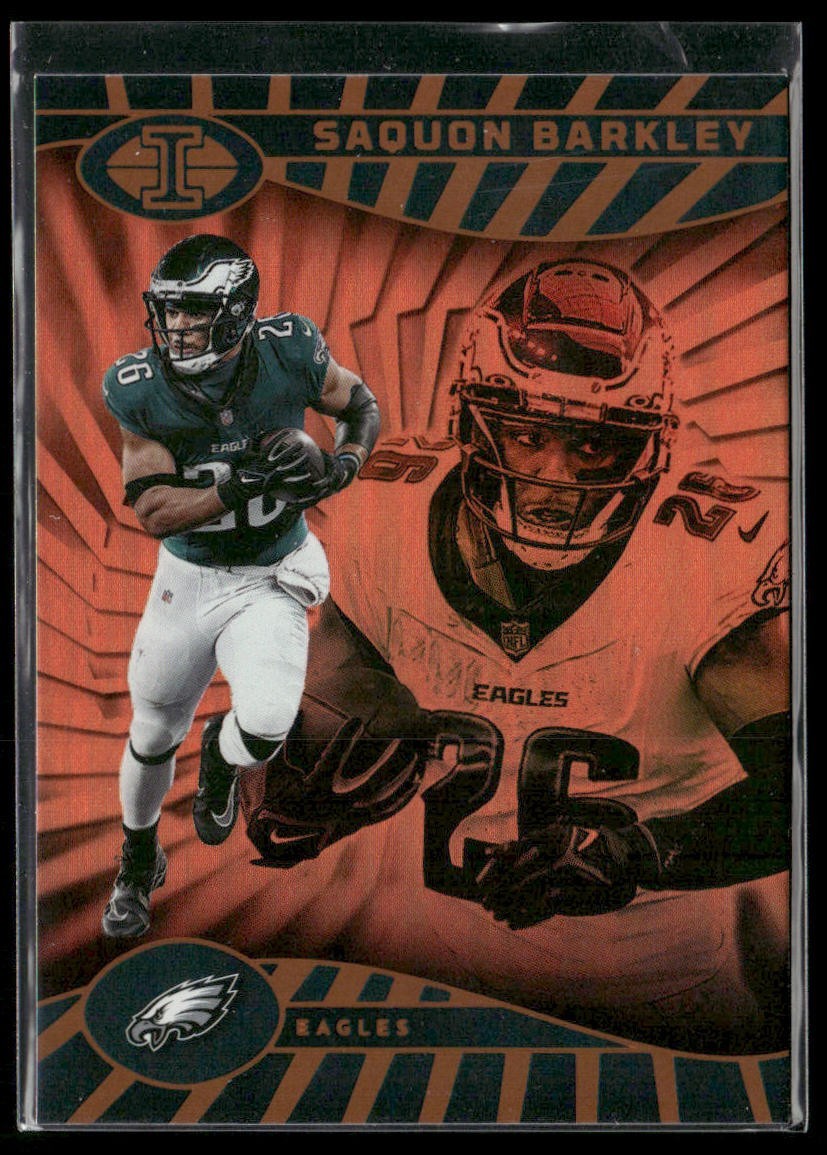Saquon Barkley Player Lot Bundle 10 Different Football Cards SB002 Giants back