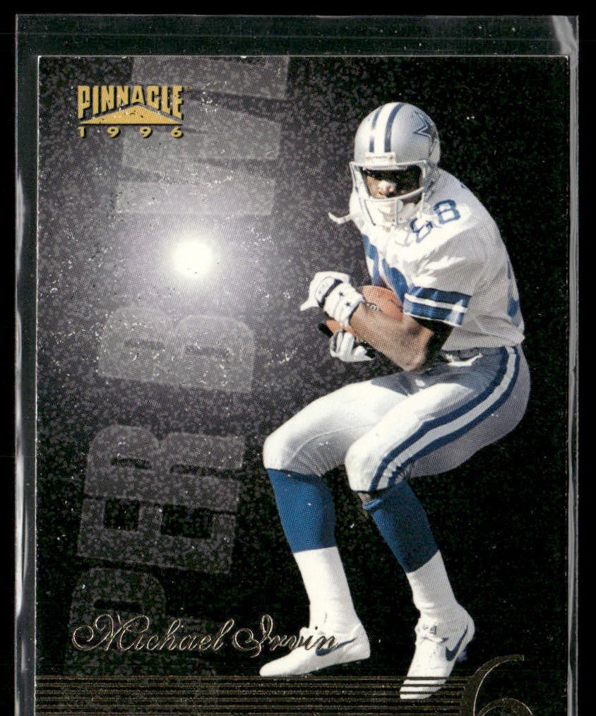 Michael Irvin Player Lot Bundle 10 Different Football Cards MI006 Cowboys back