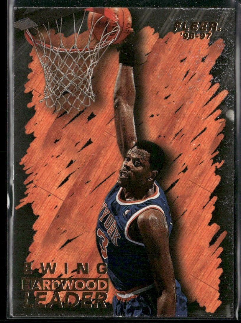 Patrick Ewing Player Lot Bundle 10 Basketball Cards PE003 New York Knicks front