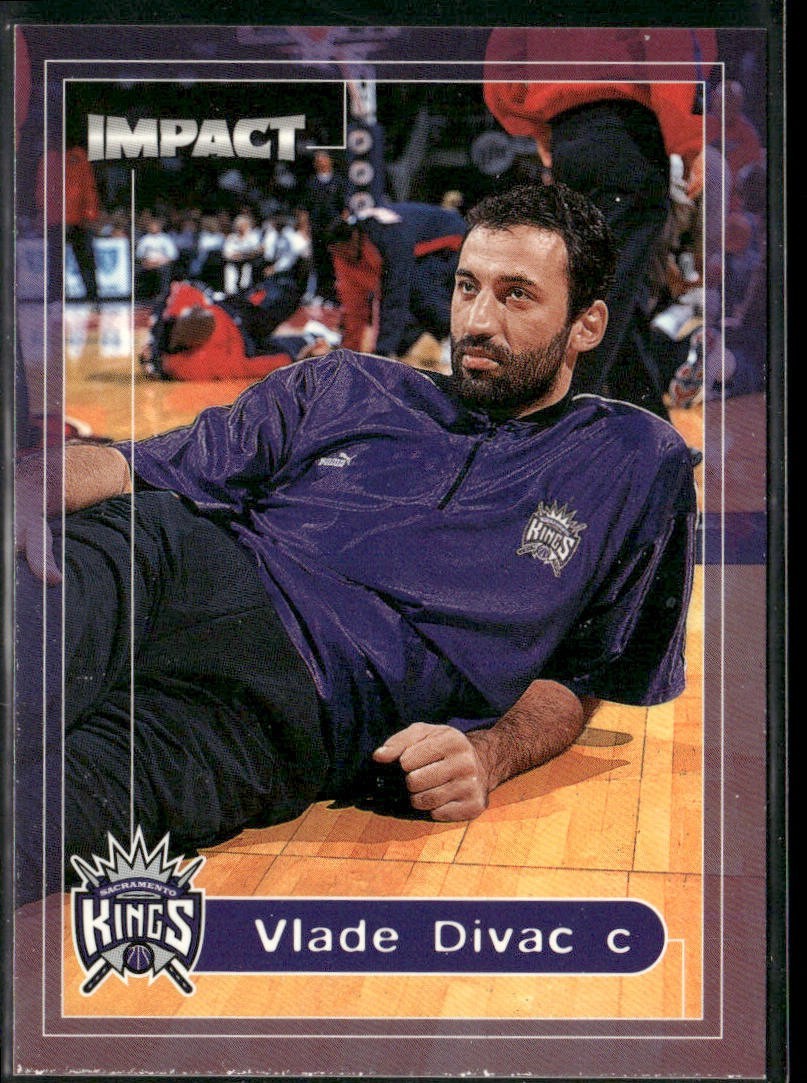 Vlade Divac Player Lot Bundle 10 Basketball Cards VD003 Lakers Hornets front