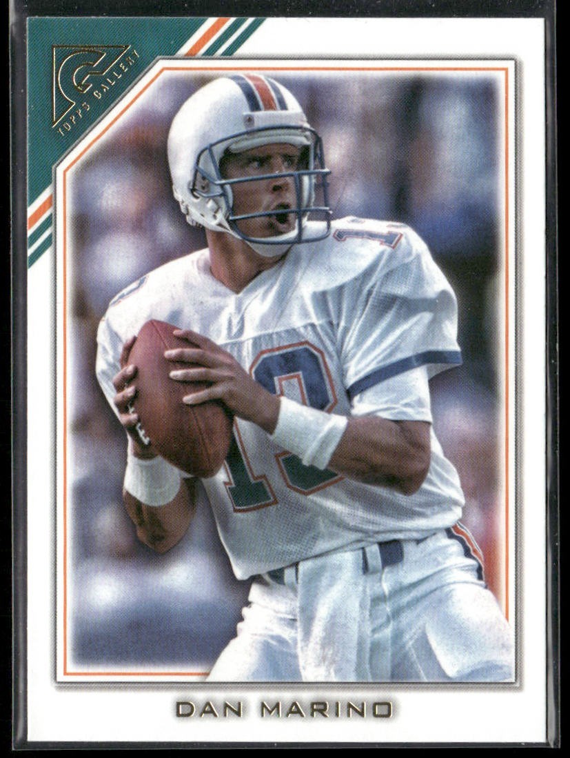 Dan Marino Player Lot Bundle 10 Different Football Cards DM003 Dolphins back