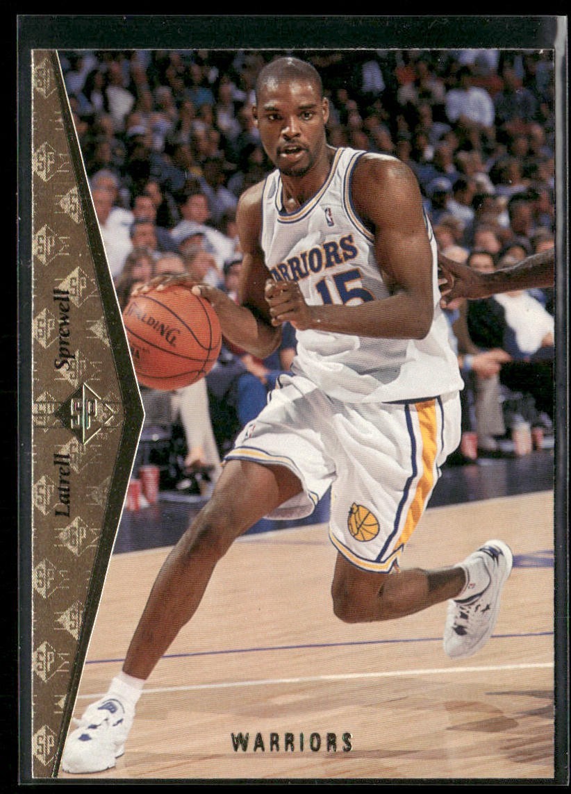 Latrell Sprewell Player Lot Bundle 10 Basketball Cards LS001 Warriors Knicks back