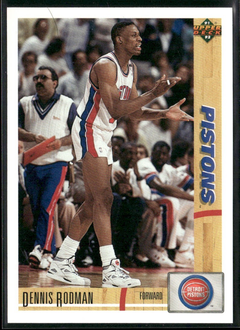 Dennis Rodman Player Lot Bundle 10 Basketball Cards DR001 Spurs Pistons Bulls back
