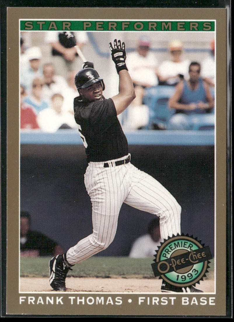 Frank Thomas Player Lot Bundle 10 Different Baseball Cards FT001 White Sox back