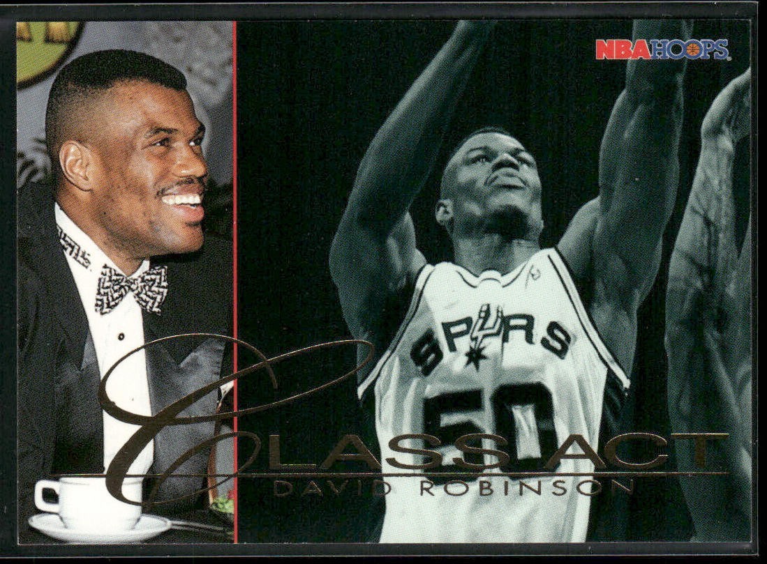 David Robinson Player Lot Bundle 10 Basketball Cards DR003 Spurs back