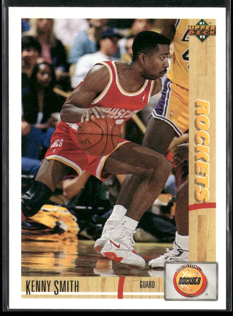Kenny Smith Player Lot Bundle 10 Basketball Cards KS002 Rockets front